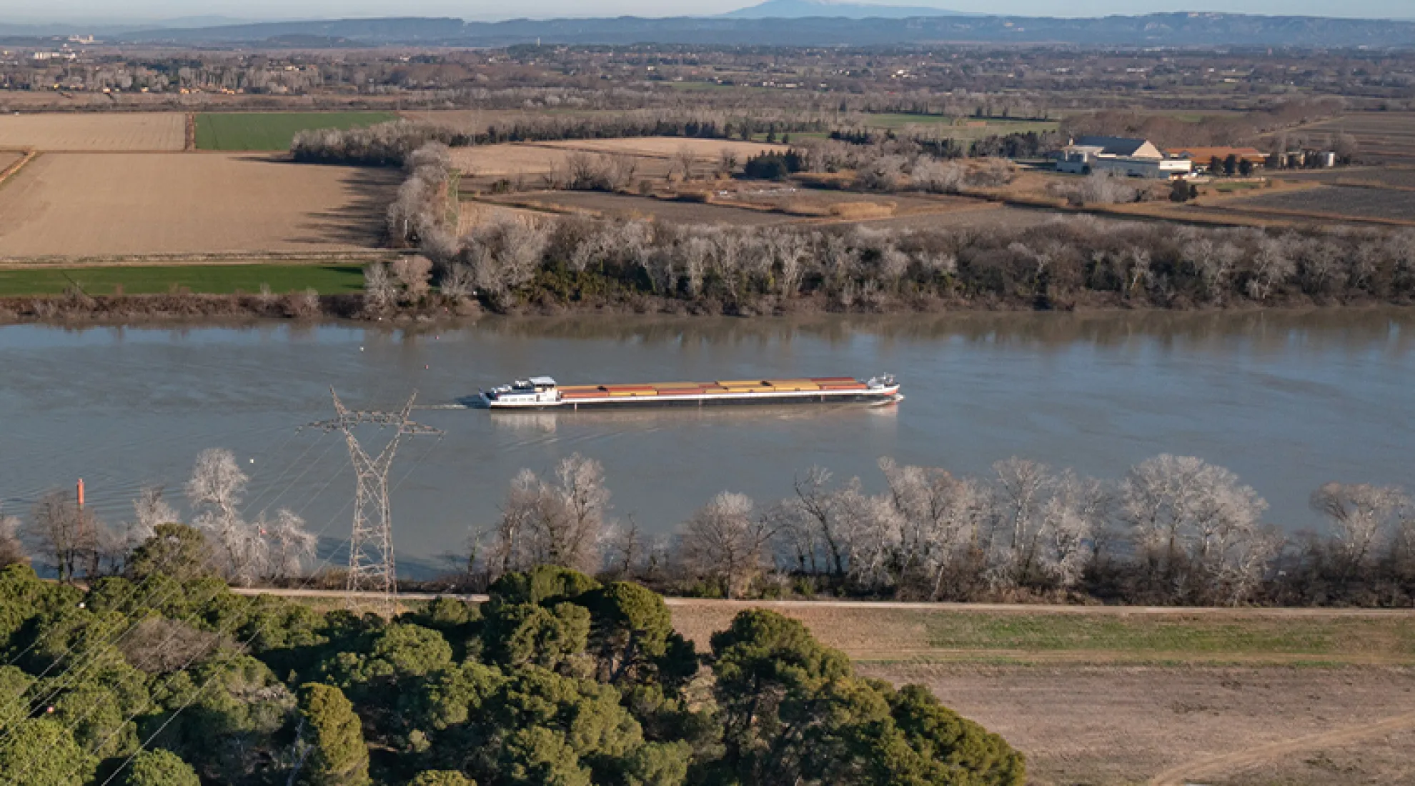 Création d’une ligne électrique Fos et Jonquières - Réunion