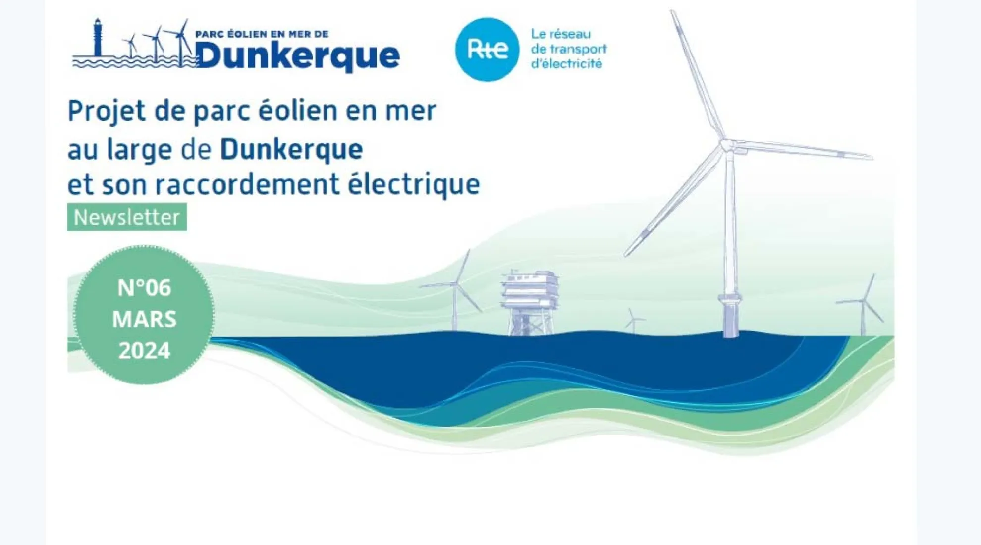 Raccordement Dunkerque - Newsletter 6 - Cover