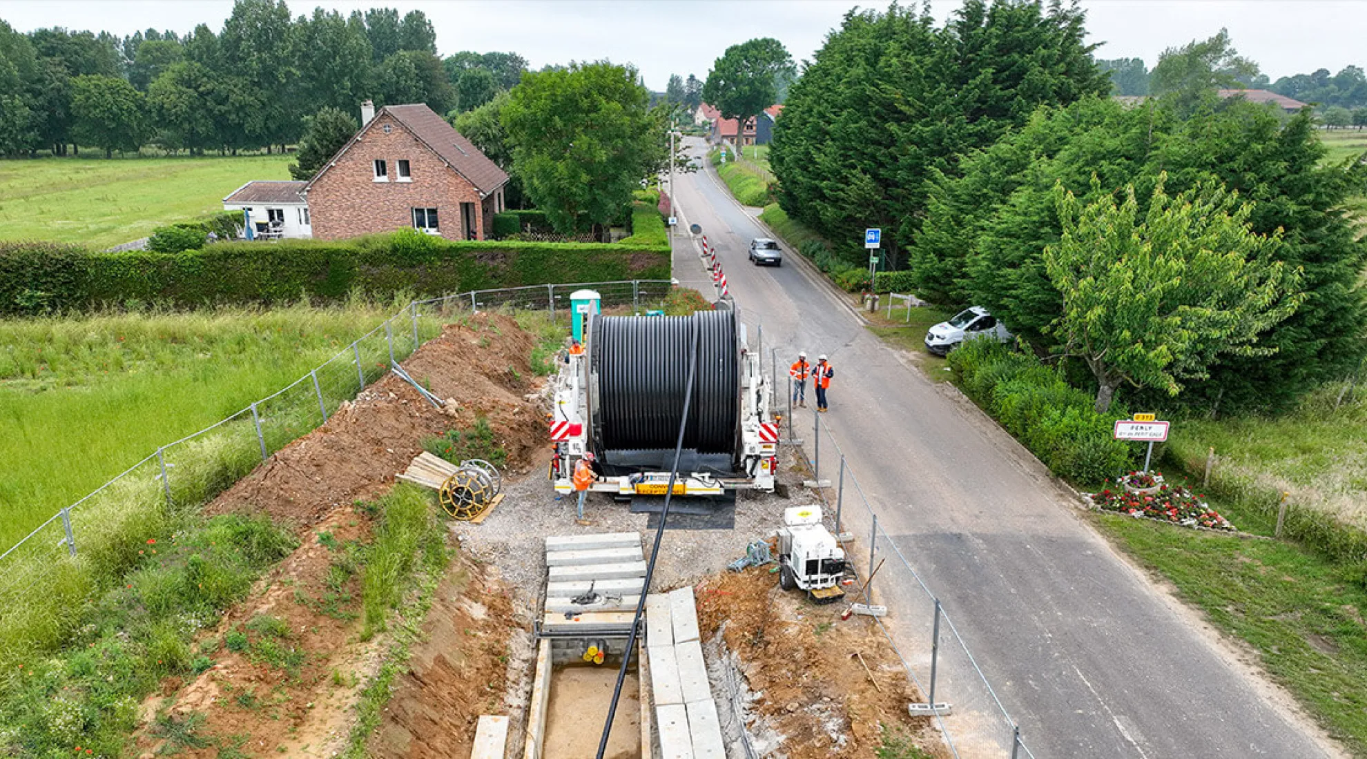 Fin des travaux de la double liaison souterraine - Cover