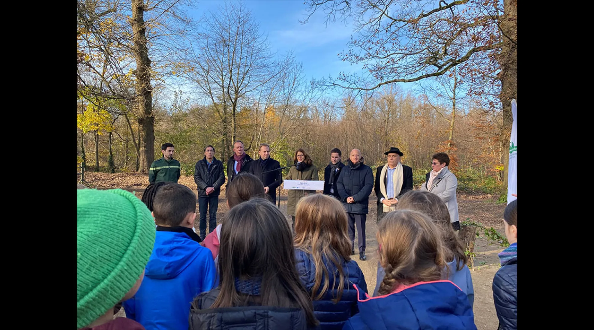 Opération reboisement à Meudon dans la fôret domaniale