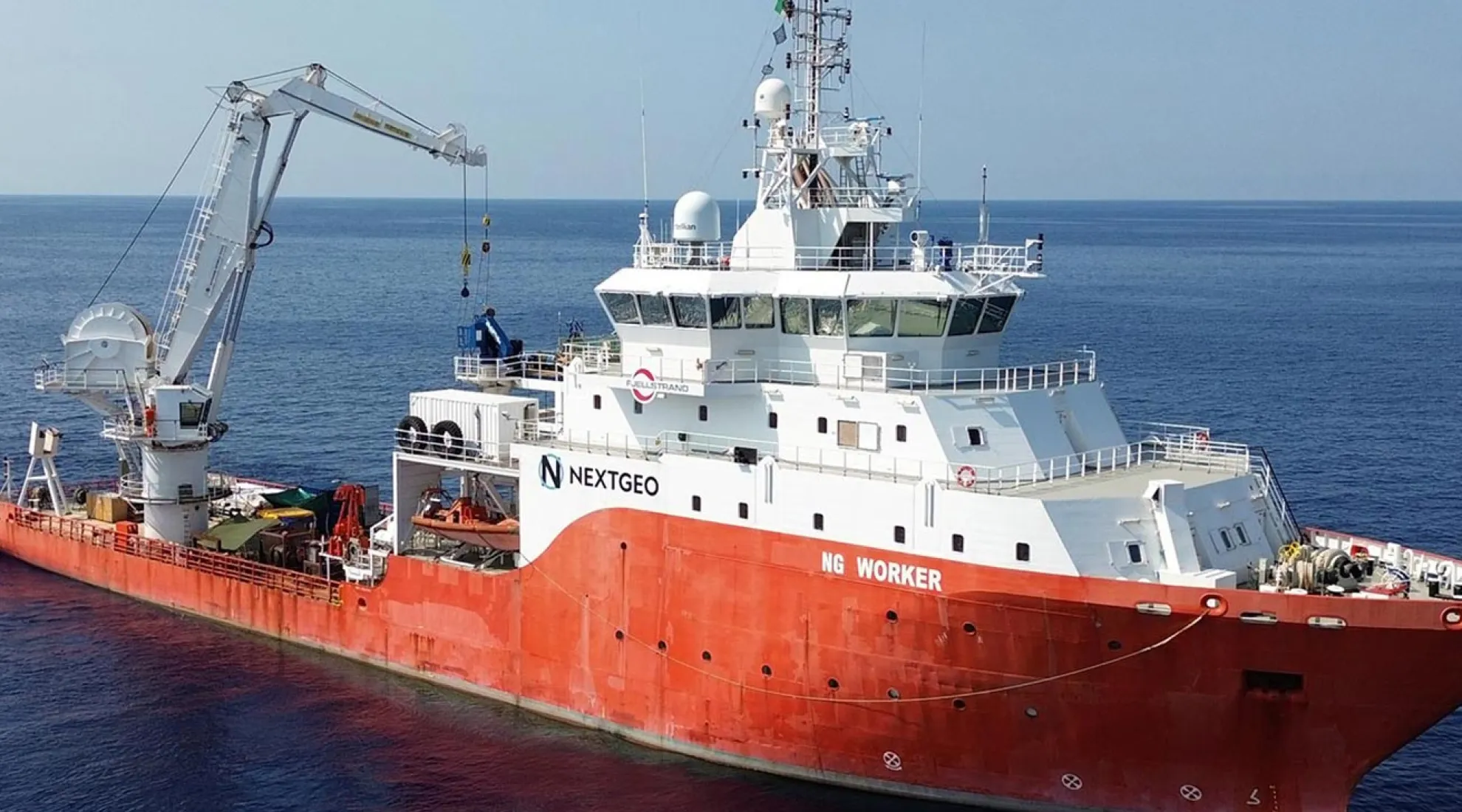 Le Navire NG Worker au large du Golfe de Gascogne