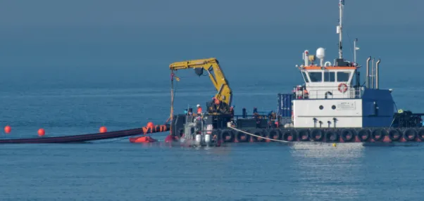 Ligne marine - Atterrage