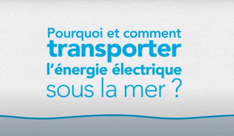 Cover transport sous marin énergie électrique.