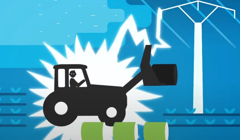 Electricité prudence - La fourche