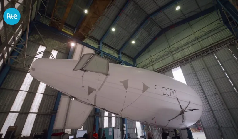 Drône dirigeable - innovation maintenance des lignes aériennes