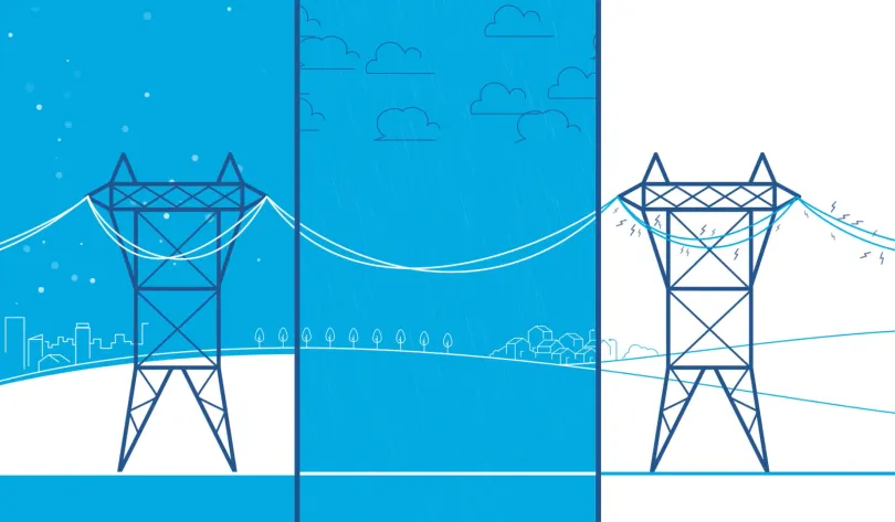 Couverture vidéo - Projet OLLA durée de vie des conducteurs aériens sur les lignes hautes tensions