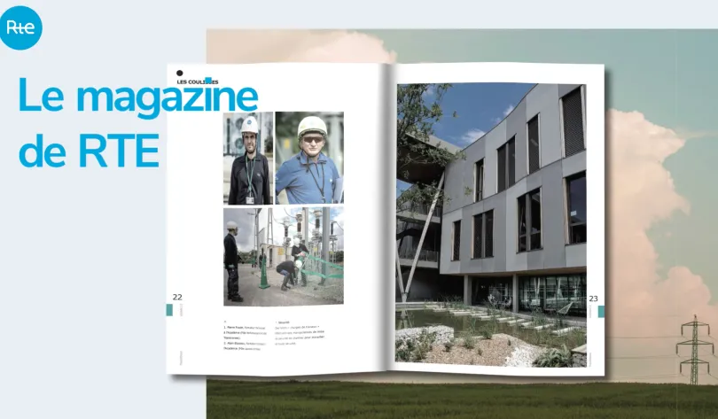 Couverture magazine RTE "Transitions"