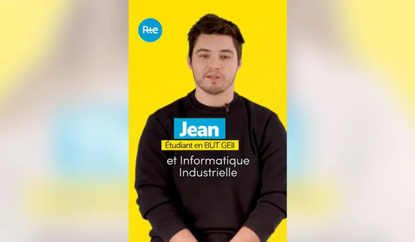 Jean, étudiant BUT GEII