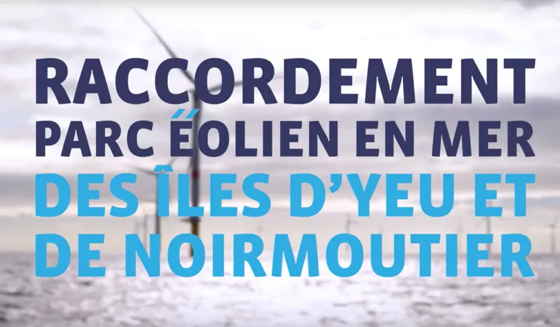 Raccordement parc éolien en mer des îles d'yeu et de Noirmoutier