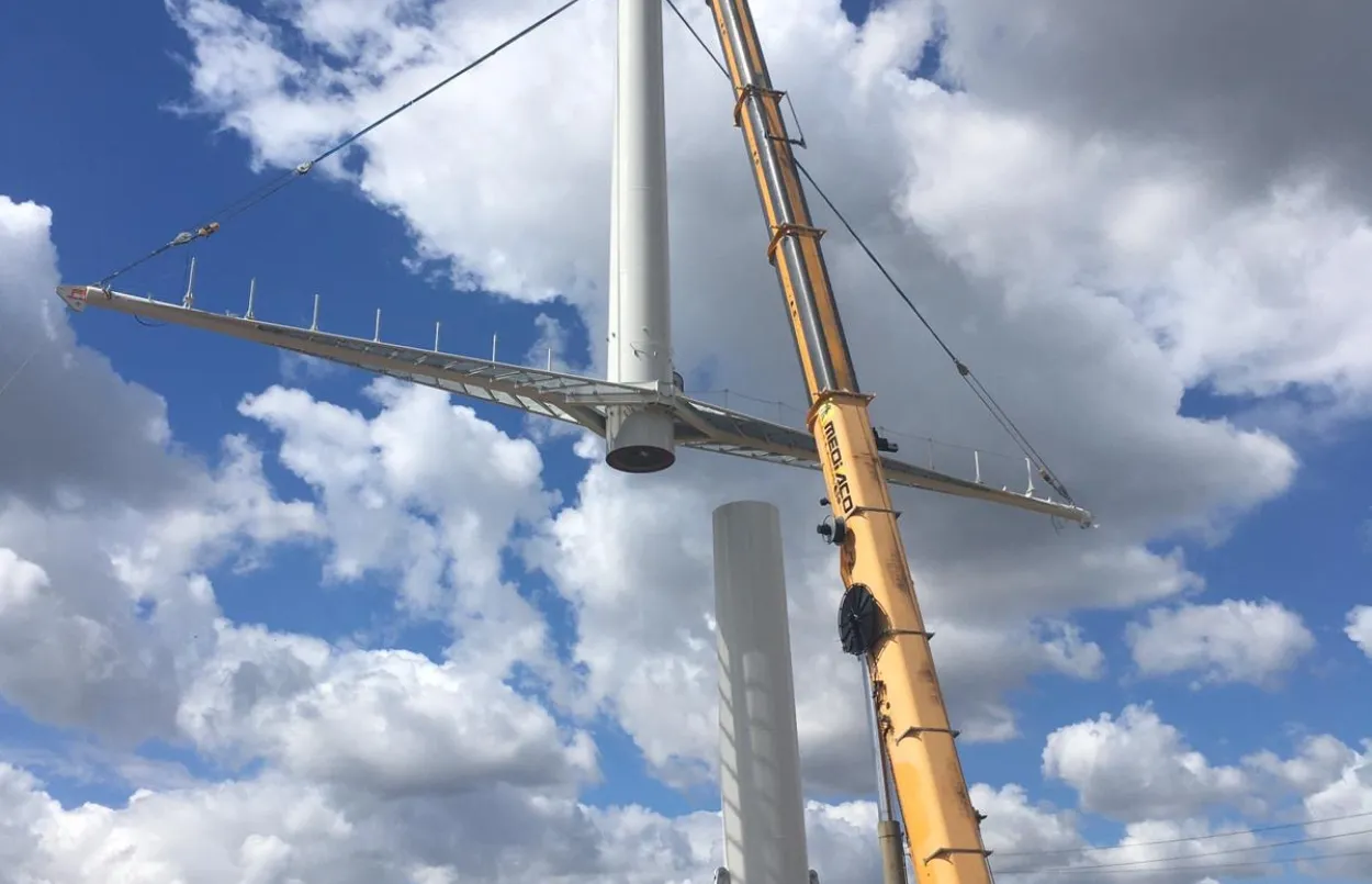 Elévation pylône équilibre AG