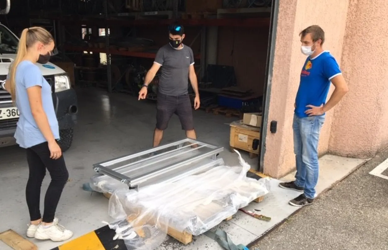 Innovation planche de manchonnage
