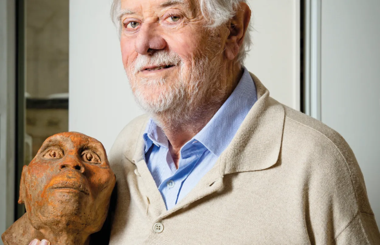 Portrait Yves Coppens - Crédit Philippe Quaisse