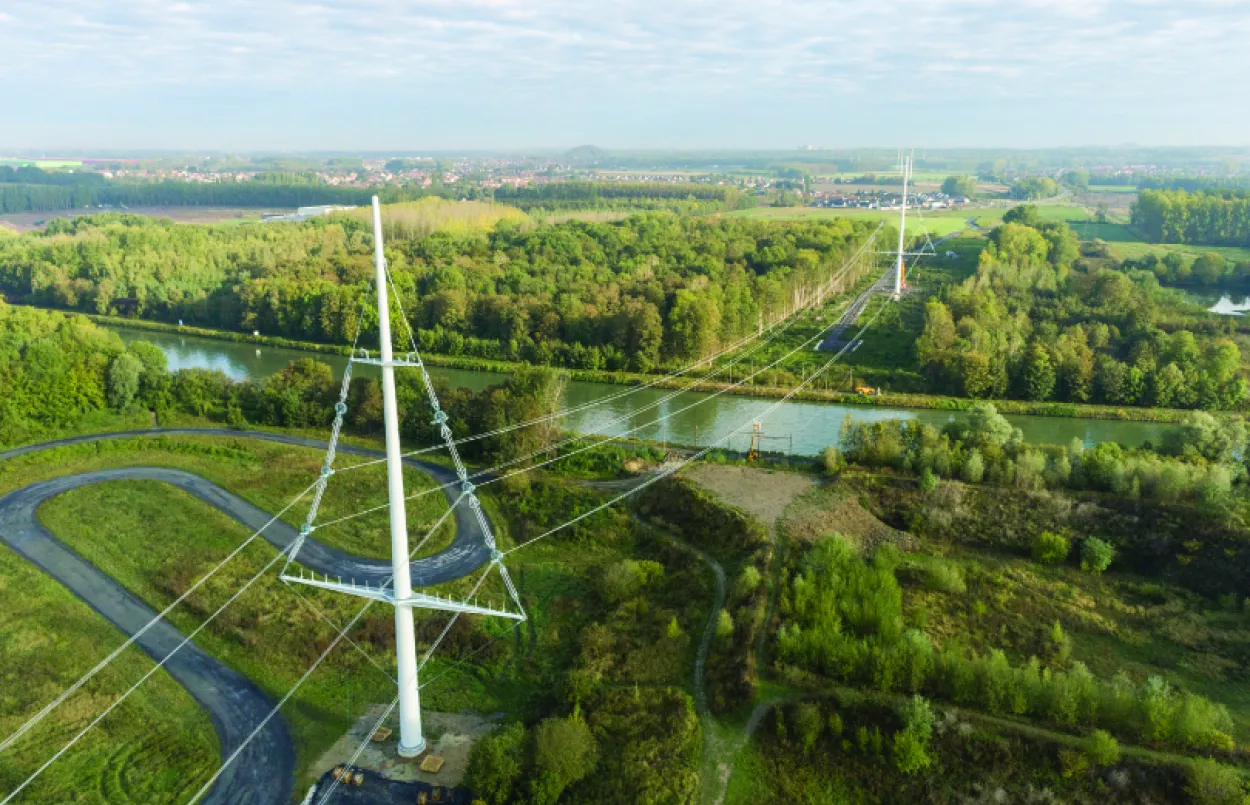 La nouvelle ligne électrique entre Avelin et Gavrelle est opérationnelle