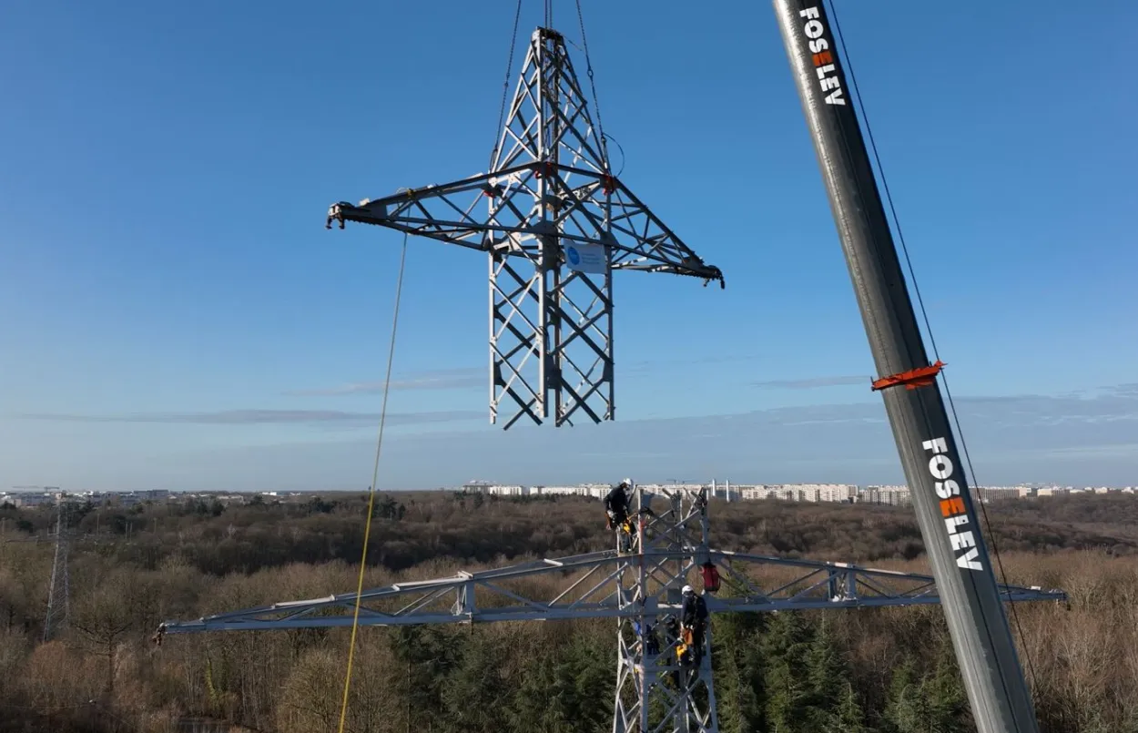 Dépose pylône à Clamart