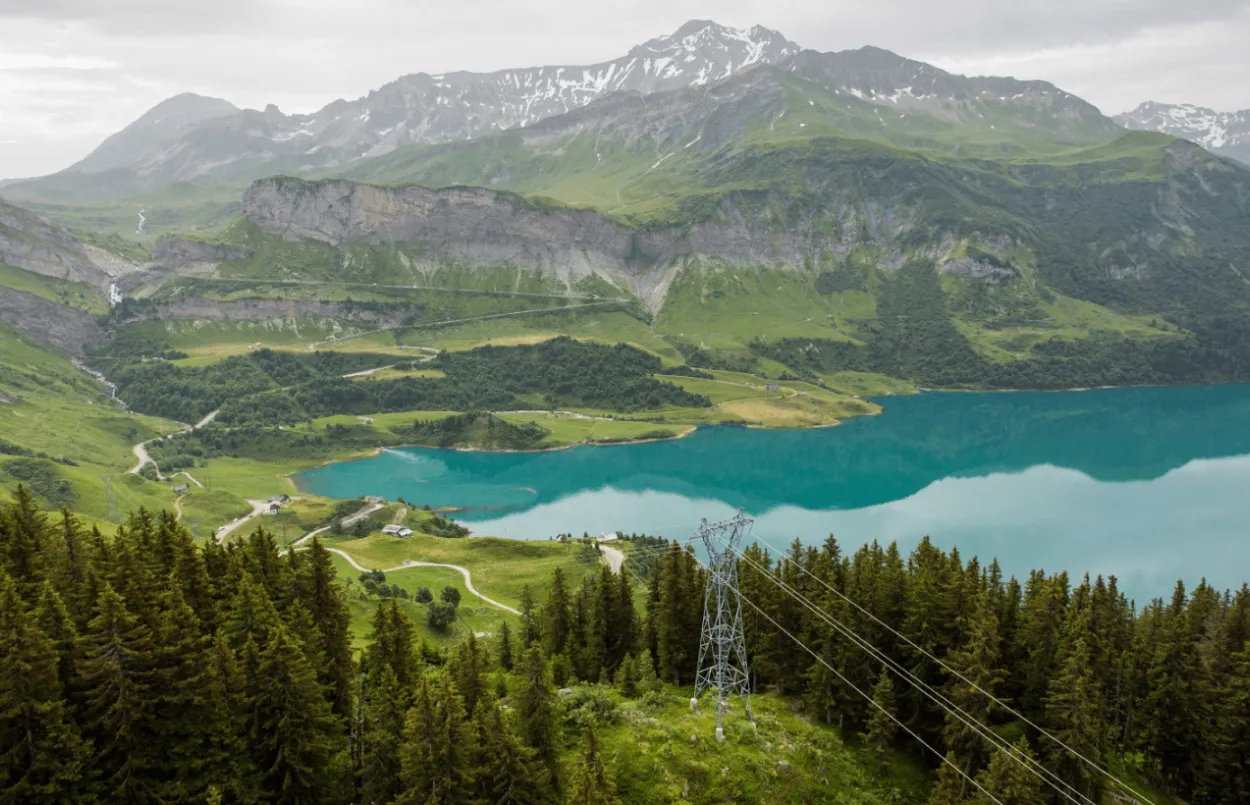 Lignes électriques Auvergne Rhône Alpes