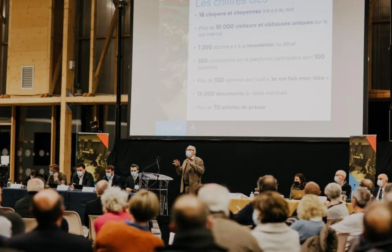 débat public Horizeo Saucats