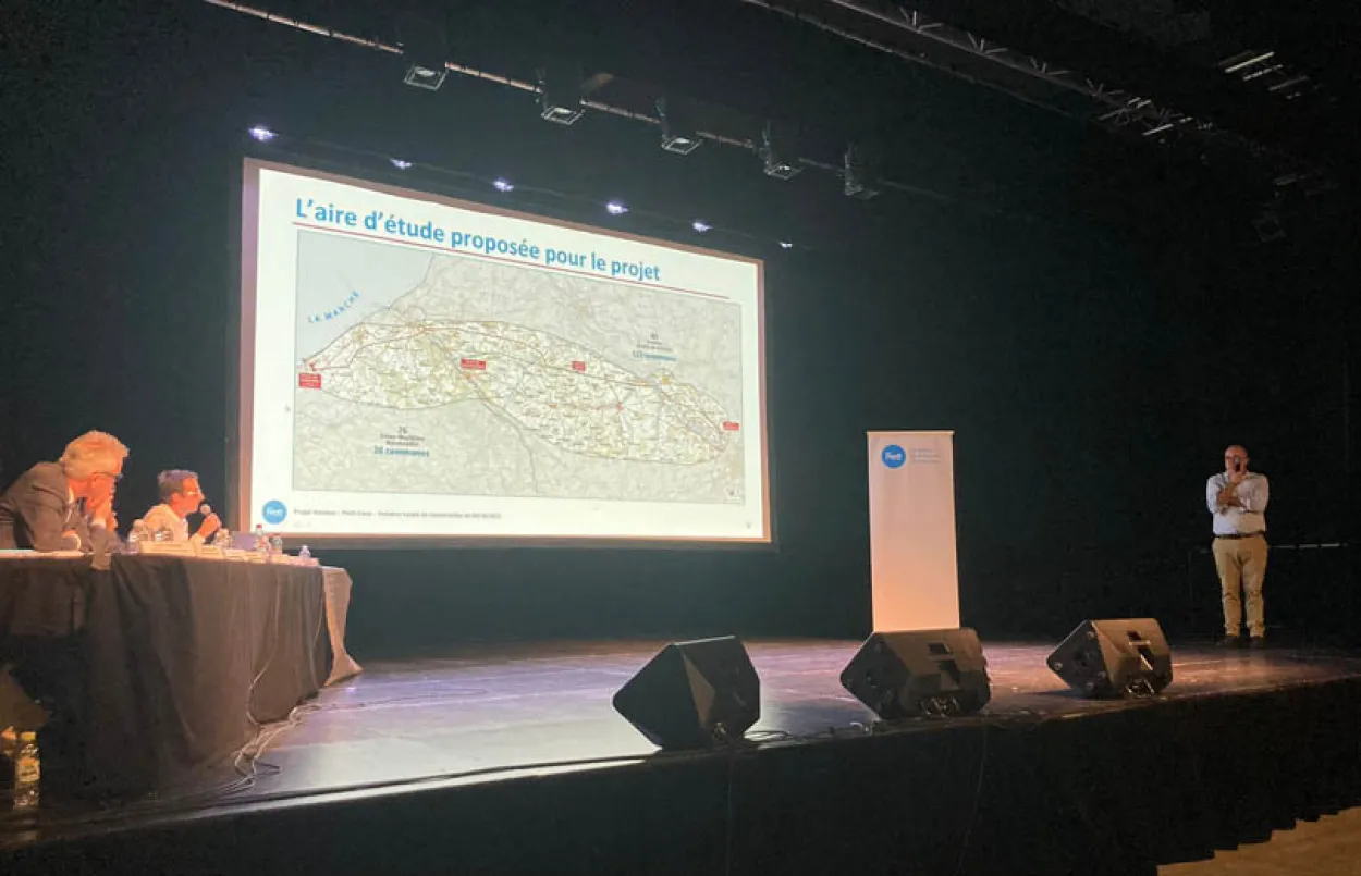 Conférence sur le renforcement de l'axe électrique Normandie, Hauts-de-France