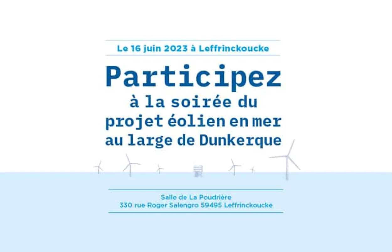 Soirée d'information le 16 juin 2023 à Leffrinckoucke - Vignette