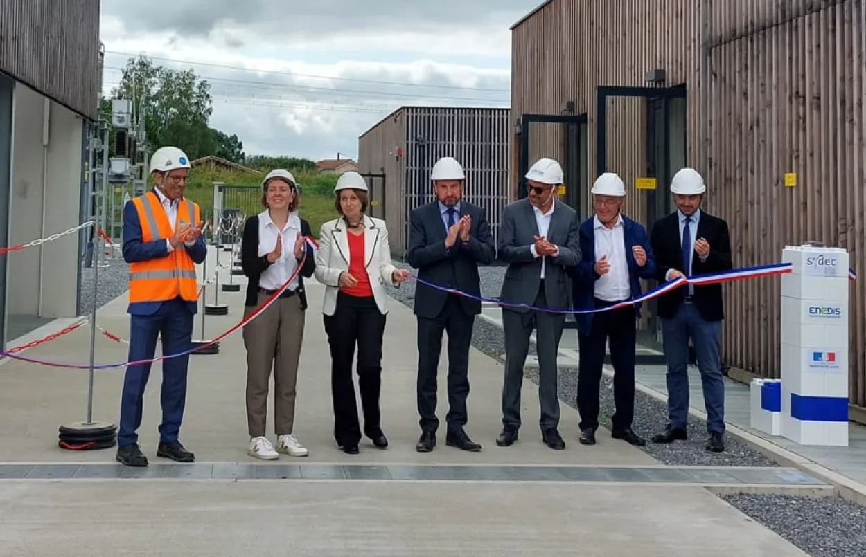 Enedis et RTE Inaugurent un nouveau poste source électrique à Dax - Vignette