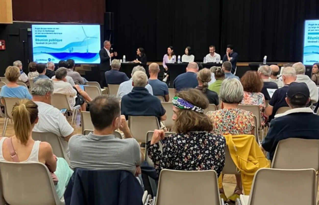 Retour sur la soirée du projet éolien en mer de Dunkerque - Vignette