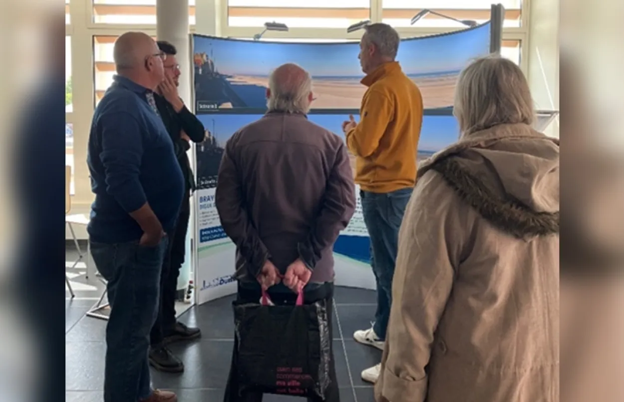 Permanence d’informations en mairie de Bray-Dunes pour répondre aux questions des riverains - Vignette