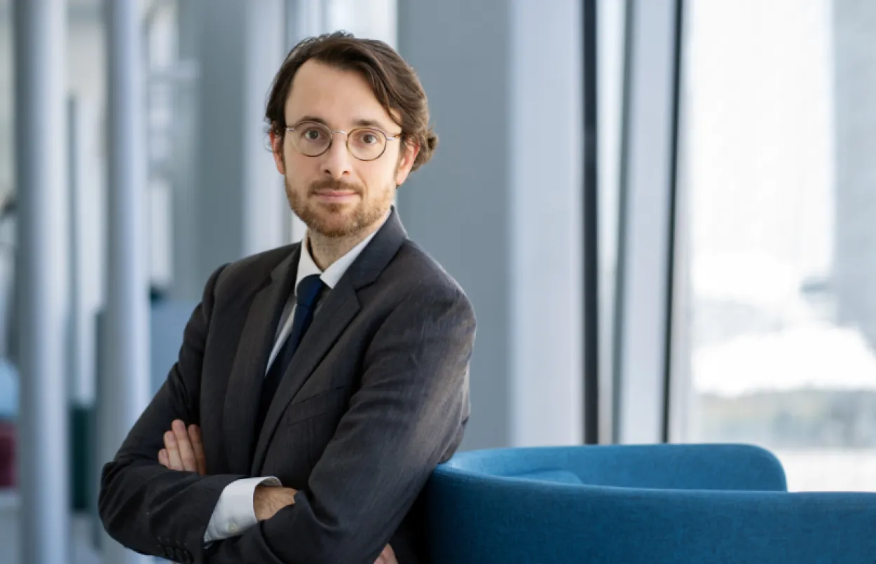 Portrait de Thomas Veyrenc, membre du Directoire de RTE, Directeur Général du Pôle Finances Achats et Risques