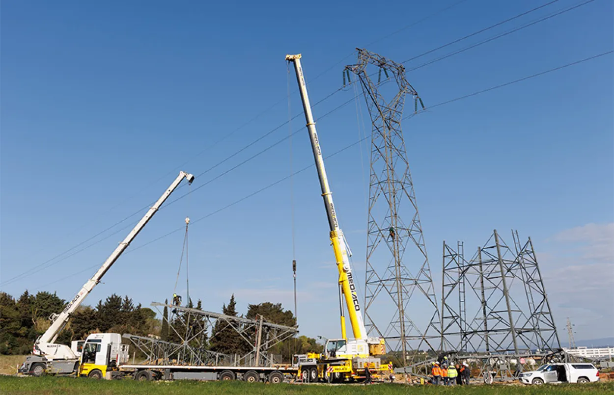 Aude, une nouvelle ligne électrique pour accueillir les énergies renouvelables - Vignette