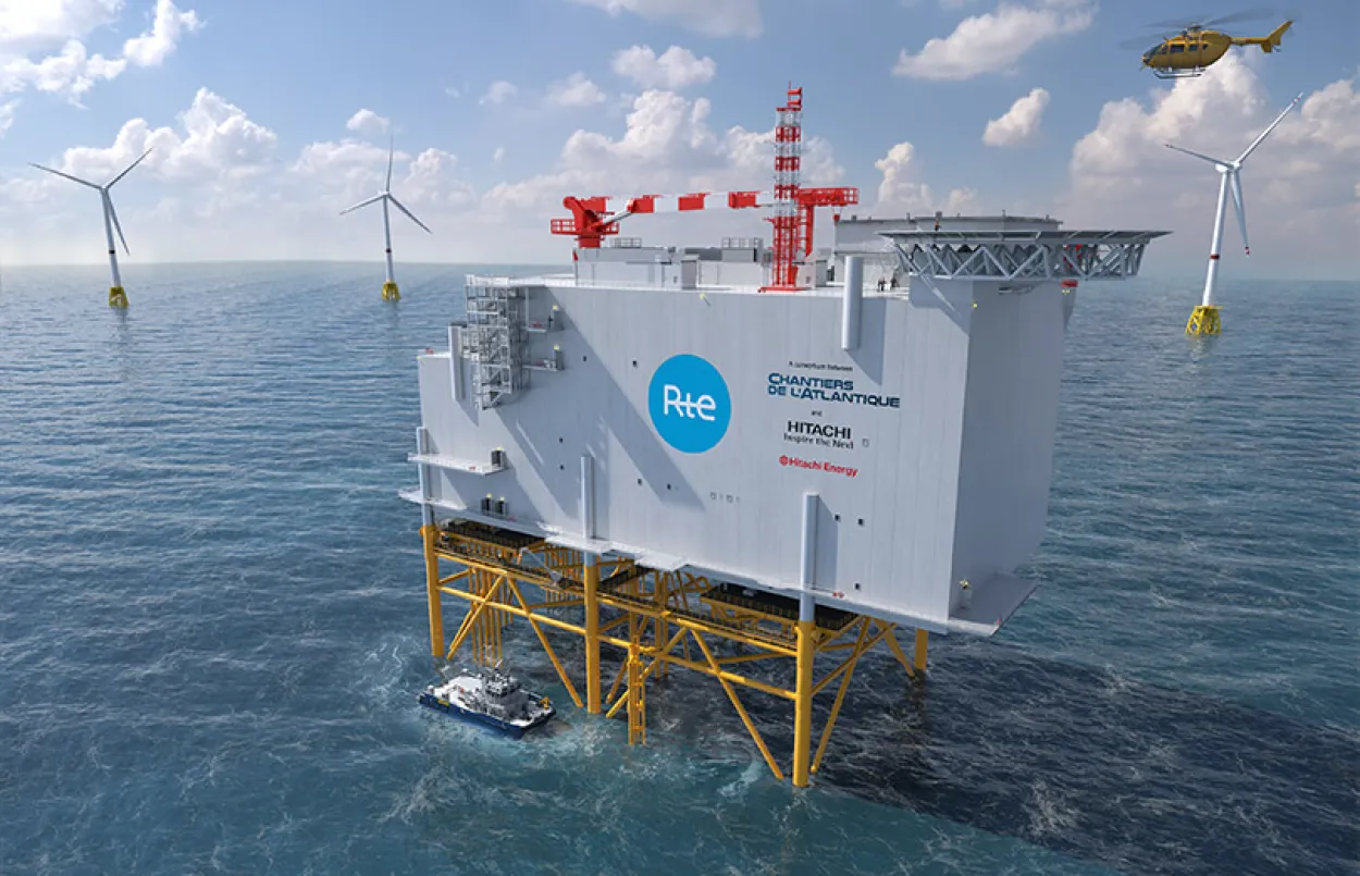 RTE et le consortium Chantiers de l’Atlantique et Hitachi Energy - Vignette