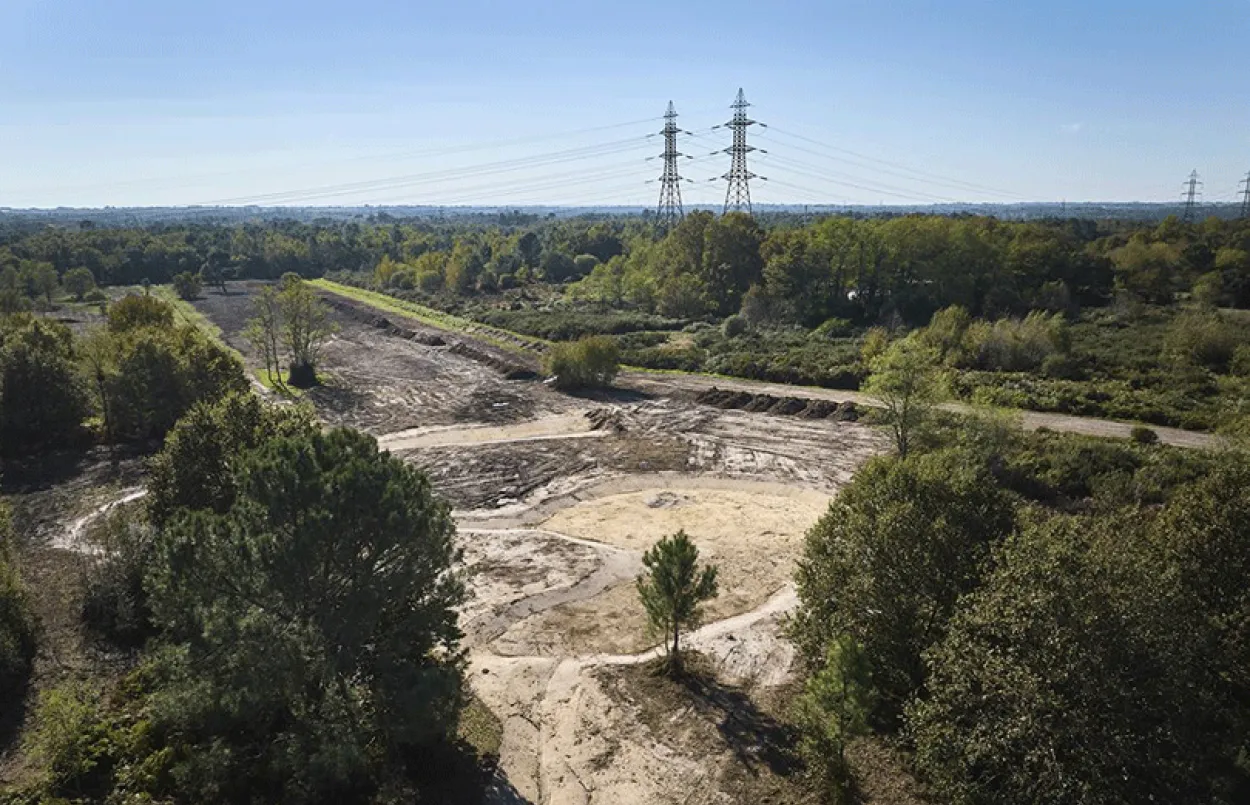 Zone de compensation écologique au format vignette