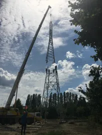 Levage tête de pylone