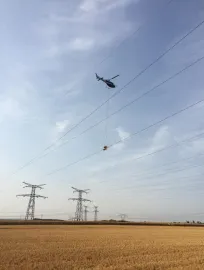 Opération maintenance héliportée