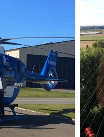 Visuel en tête hélico