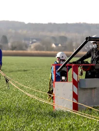 Soissons – Compiègne : RTE utilise le vent pour optimiser le réseau électrique