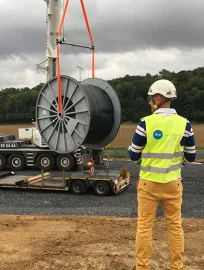 Liaison électrique souterraine de 17 km entre Noyales et Harly - Vignette