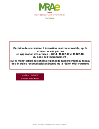 Decision MRAE - S3REnR Midi Pyrenees.pdf thumbnail