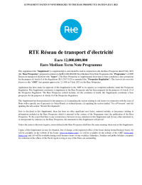 RTE EMTN 2021 - Supplement Novembre 2021.pdf thumbnail