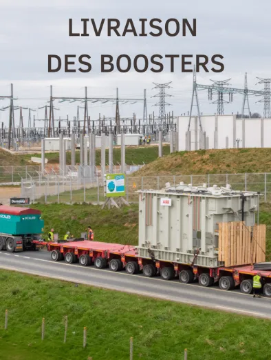Livraison des boosters